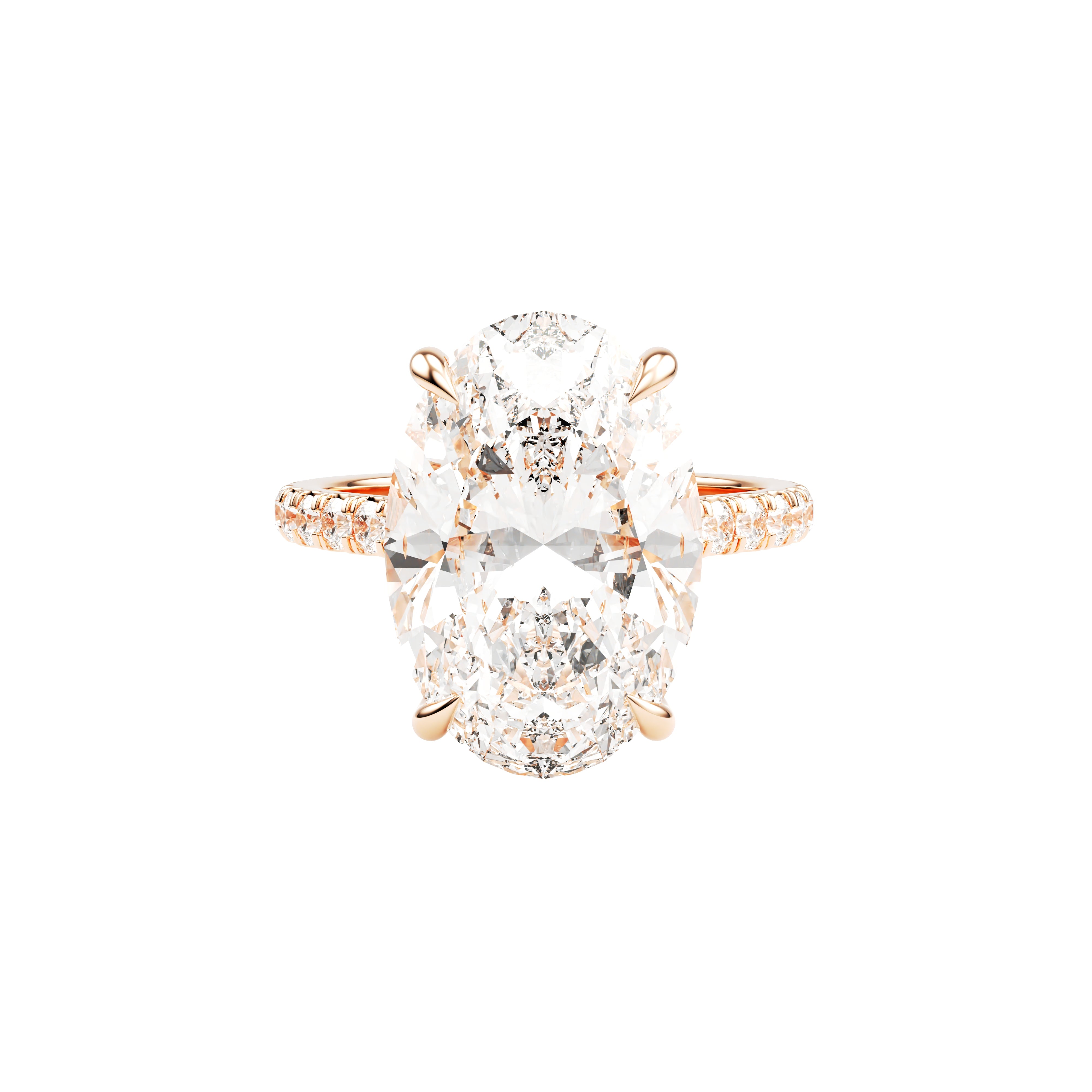 14k Rose Gold — Buckingham Ring