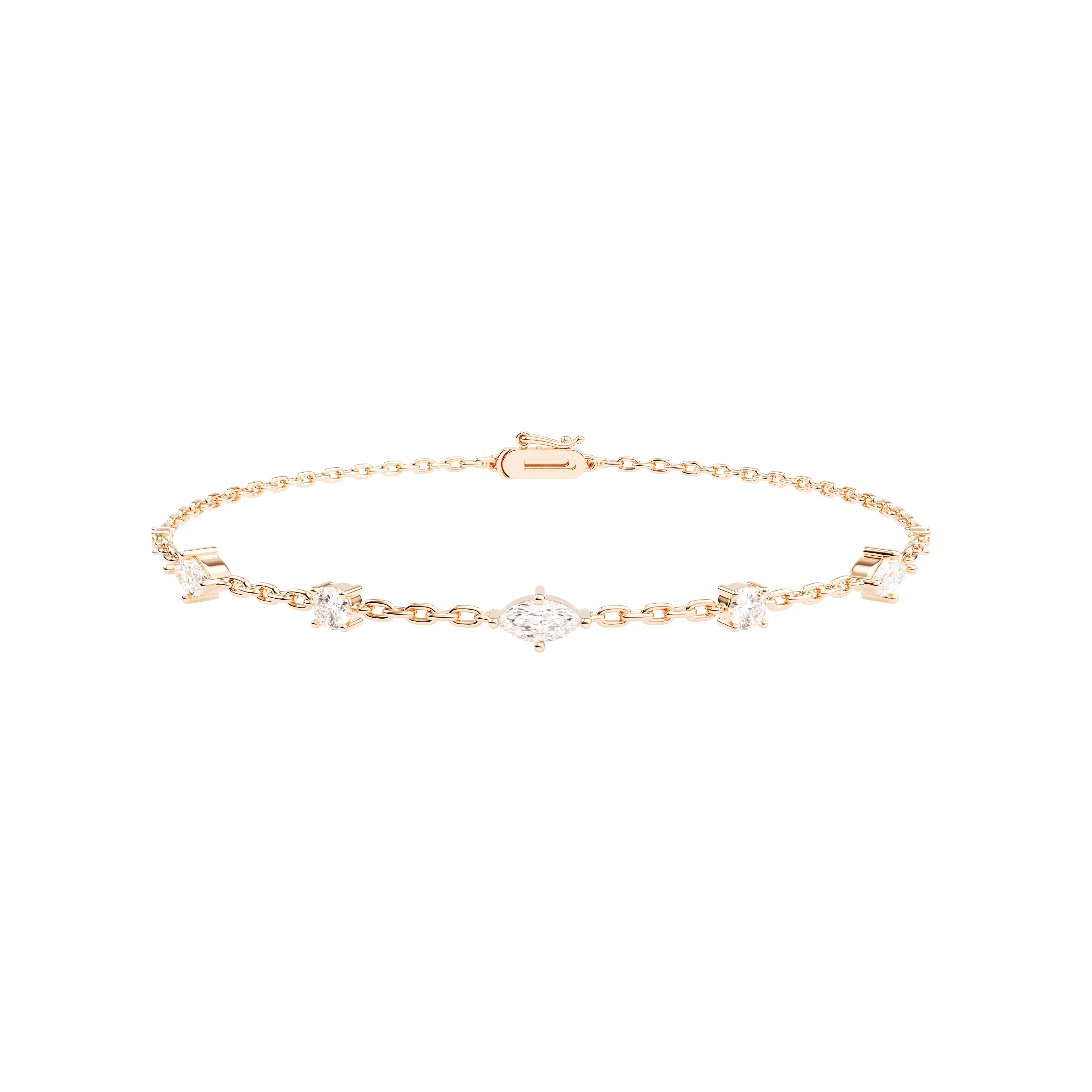 14k Rose Gold — Aria Bracelet