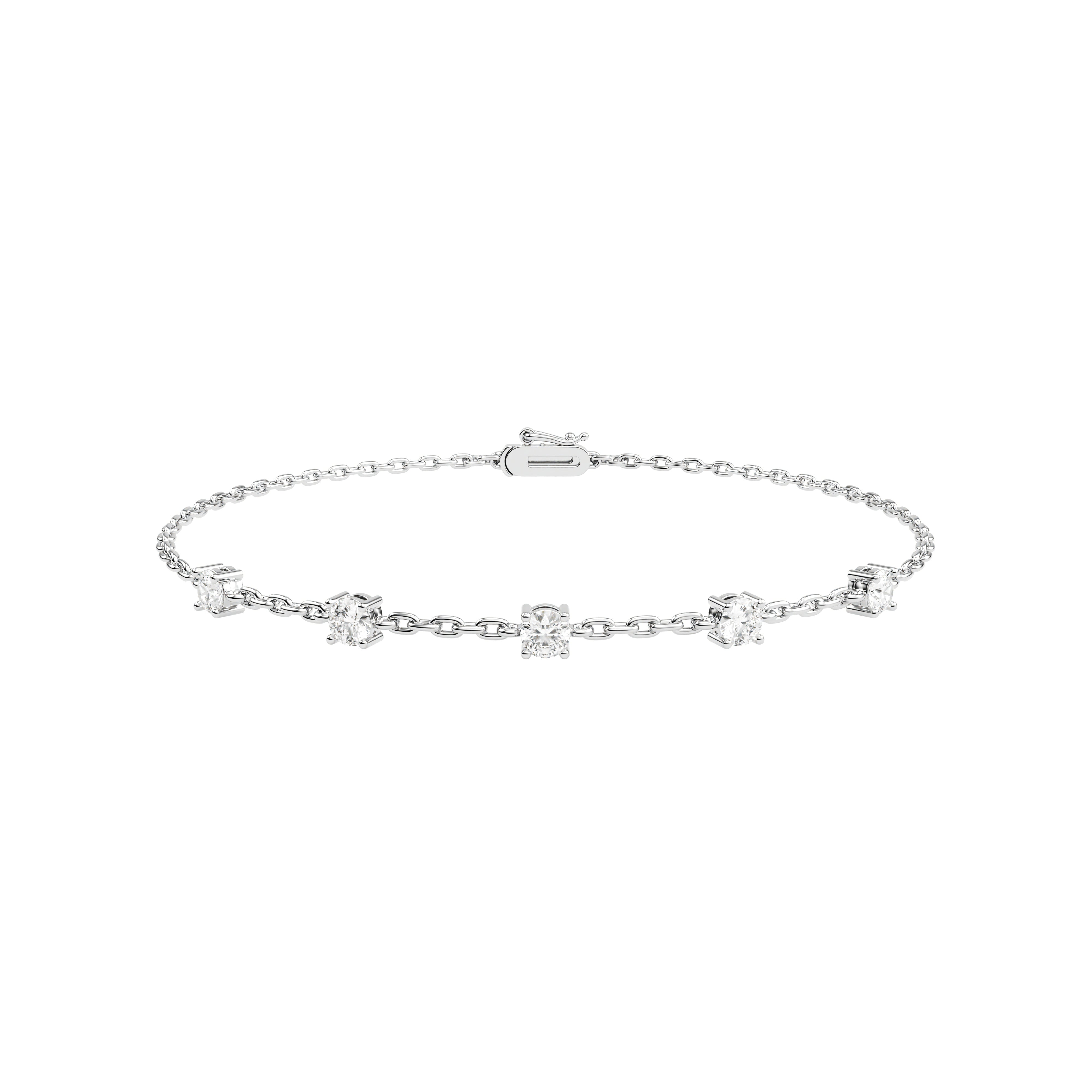 14k White Gold — Constellation Bracelet