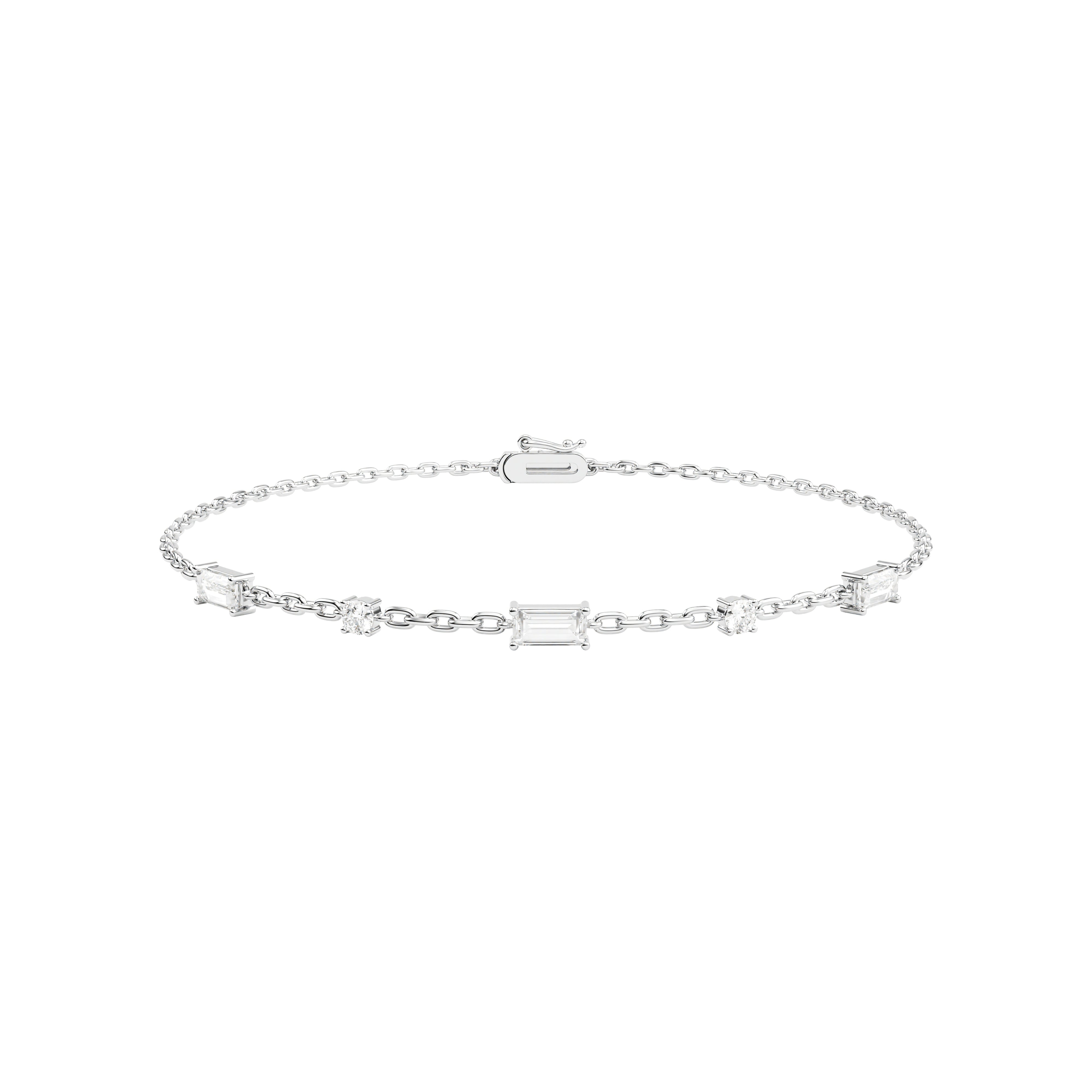 14k White Gold — Dorchester Bracelet