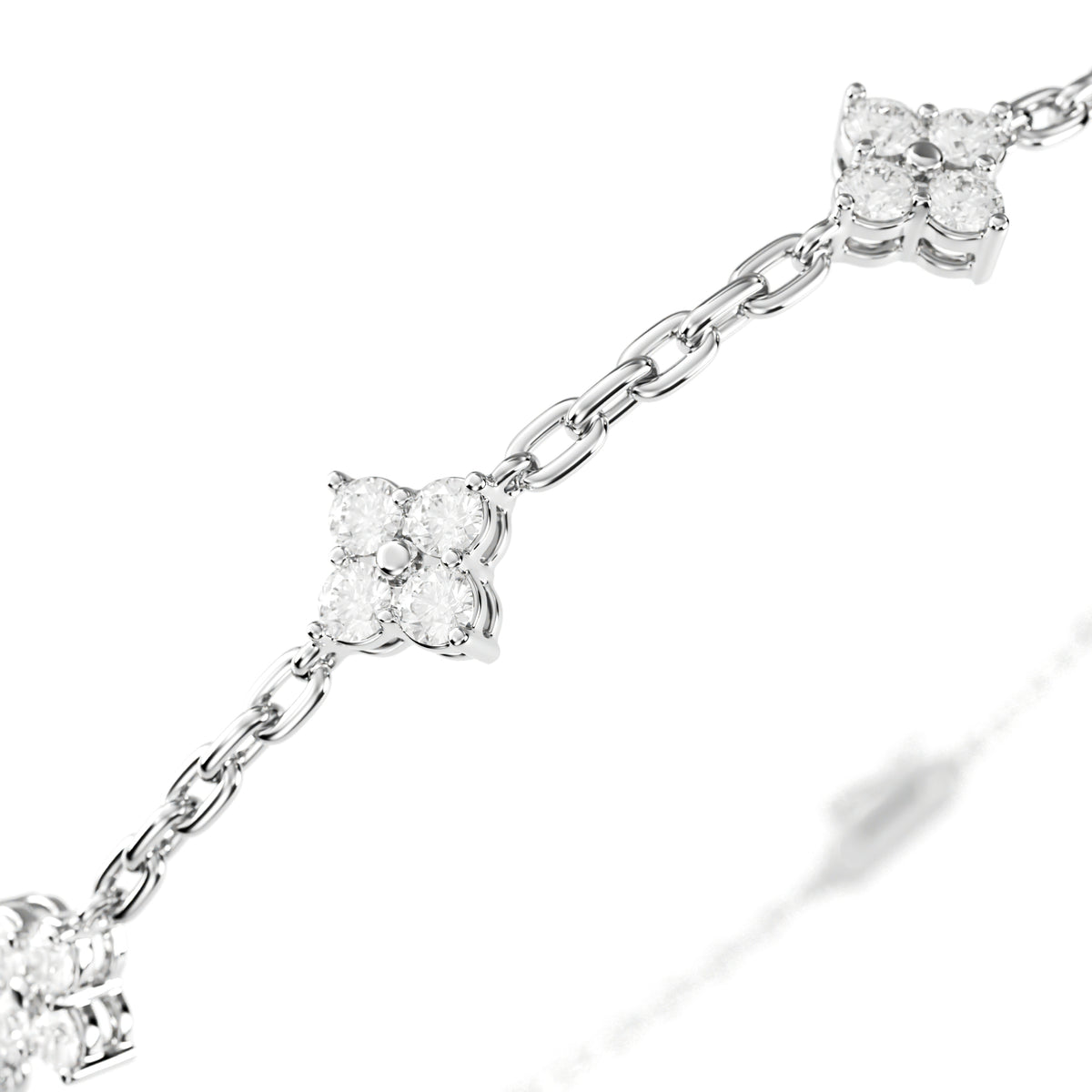 14k White Gold — Windsor Bracelet