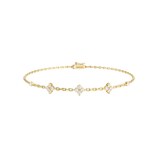 14k Yellow Gold — Windsor Bracelet