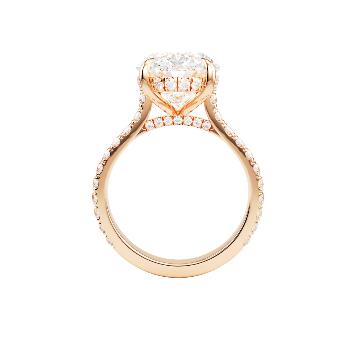 14k Rose Gold — Buckingham Ring