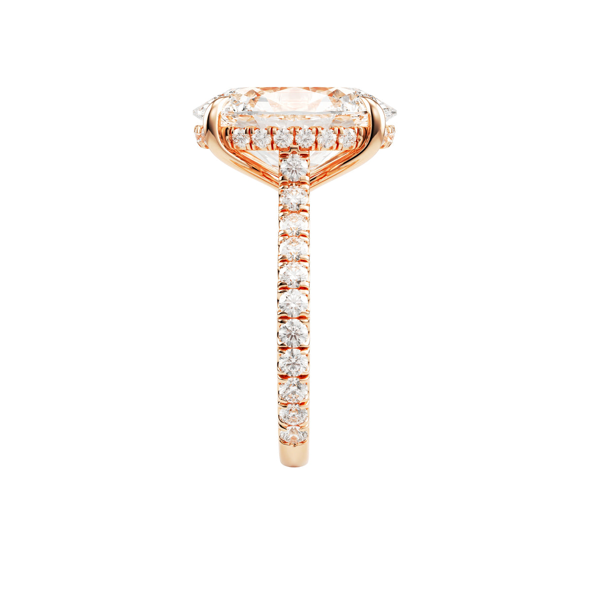 14k Rose Gold — Buckingham Ring