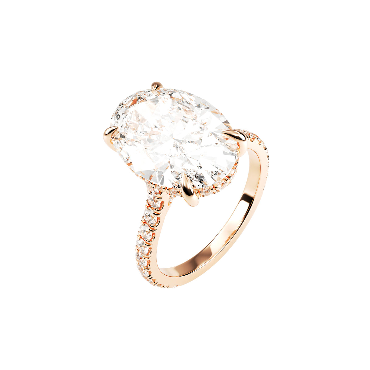 14k Rose Gold — Buckingham Ring