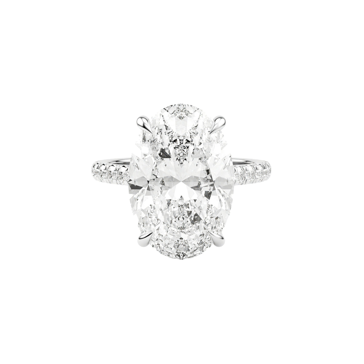 14k White Gold — Buckingham Ring