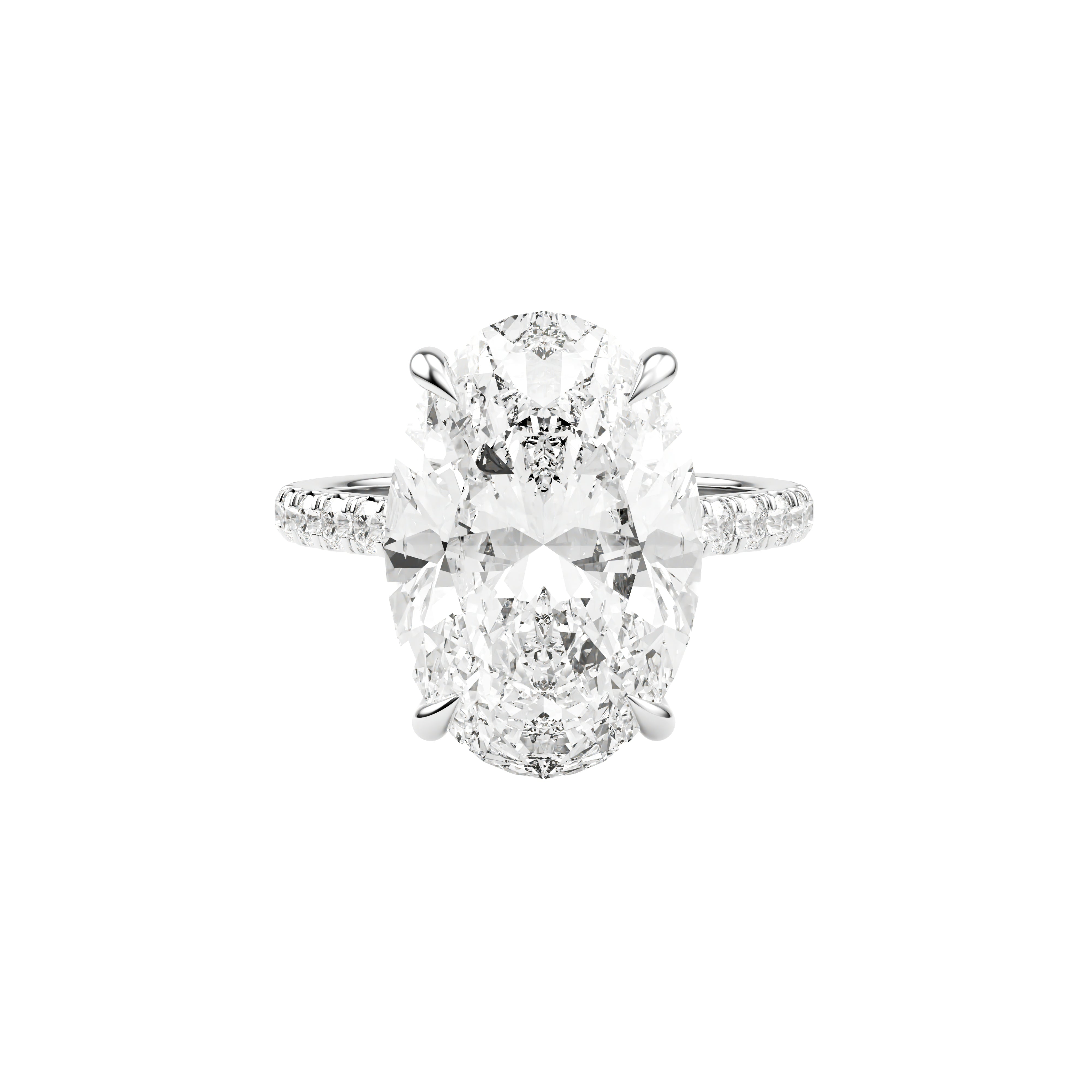 14k White Gold — Buckingham Ring