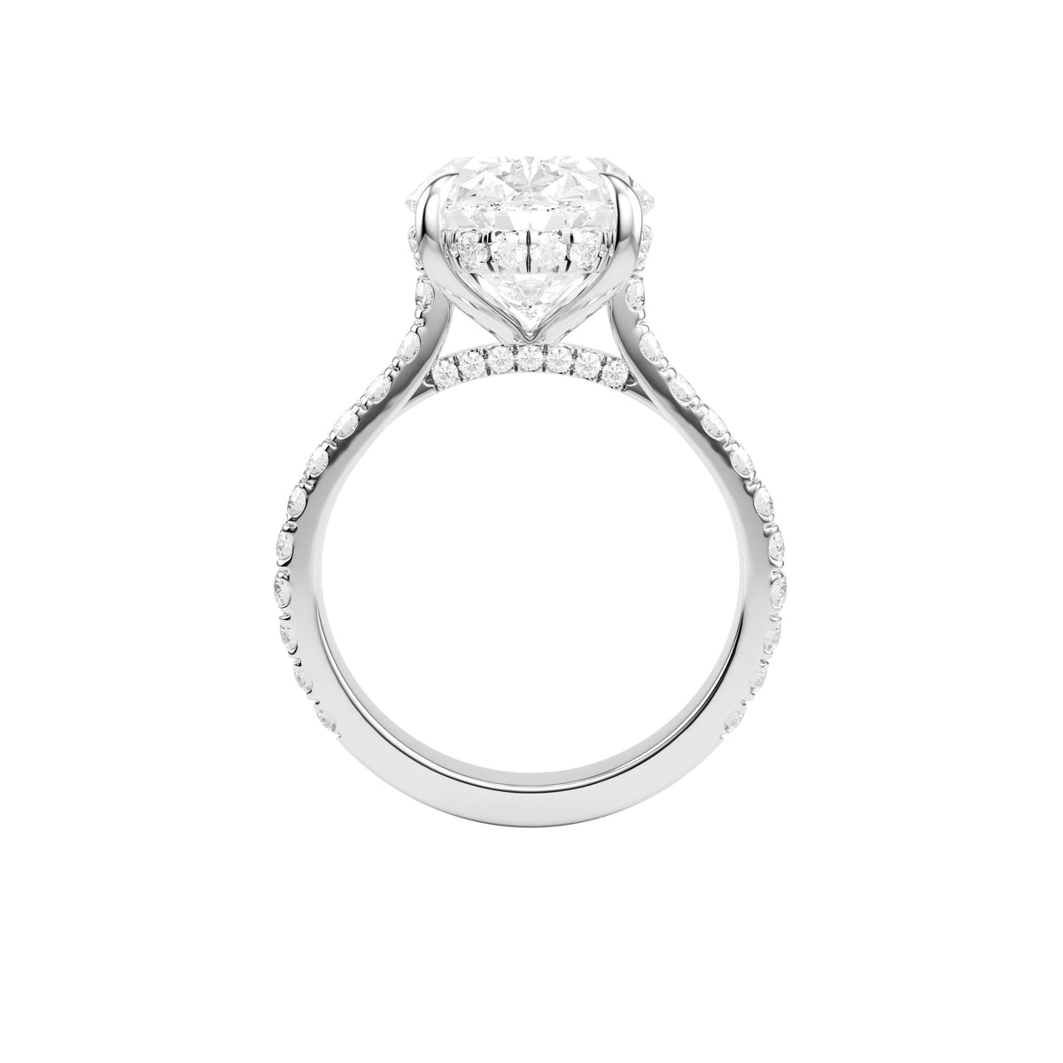 14k White Gold — Buckingham Ring