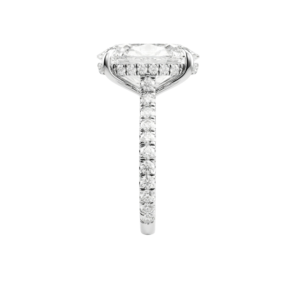 14k White Gold — Buckingham Ring