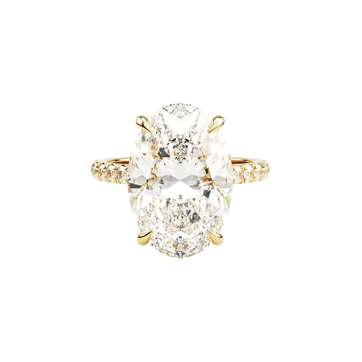 14k Yellow Gold — Buckingham Ring