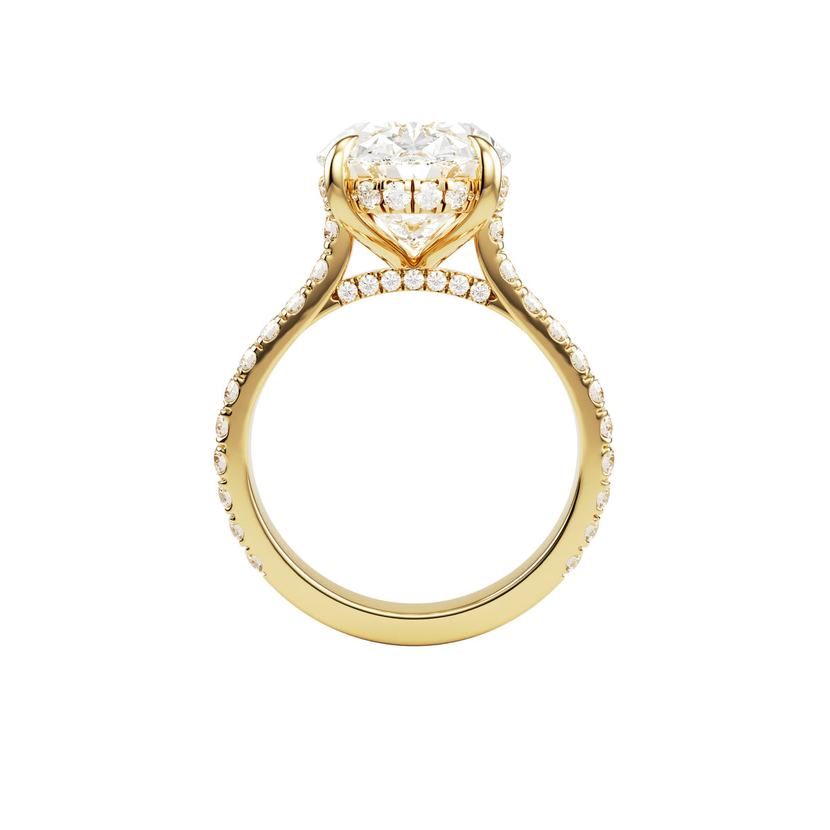14k Yellow Gold — Buckingham Ring