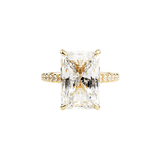 14k Yellow Gold — Coronation Ring