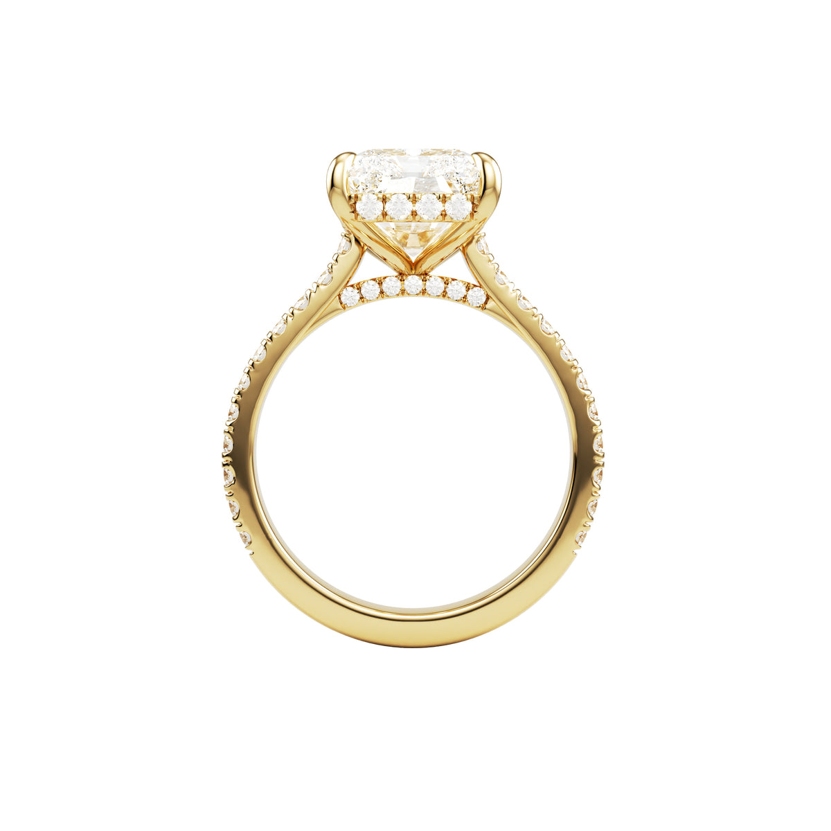 14k Yellow Gold — Coronation Ring