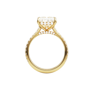 14k Yellow Gold — Coronation Ring