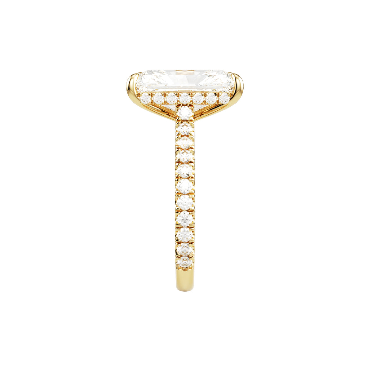 14k Yellow Gold — Coronation Ring