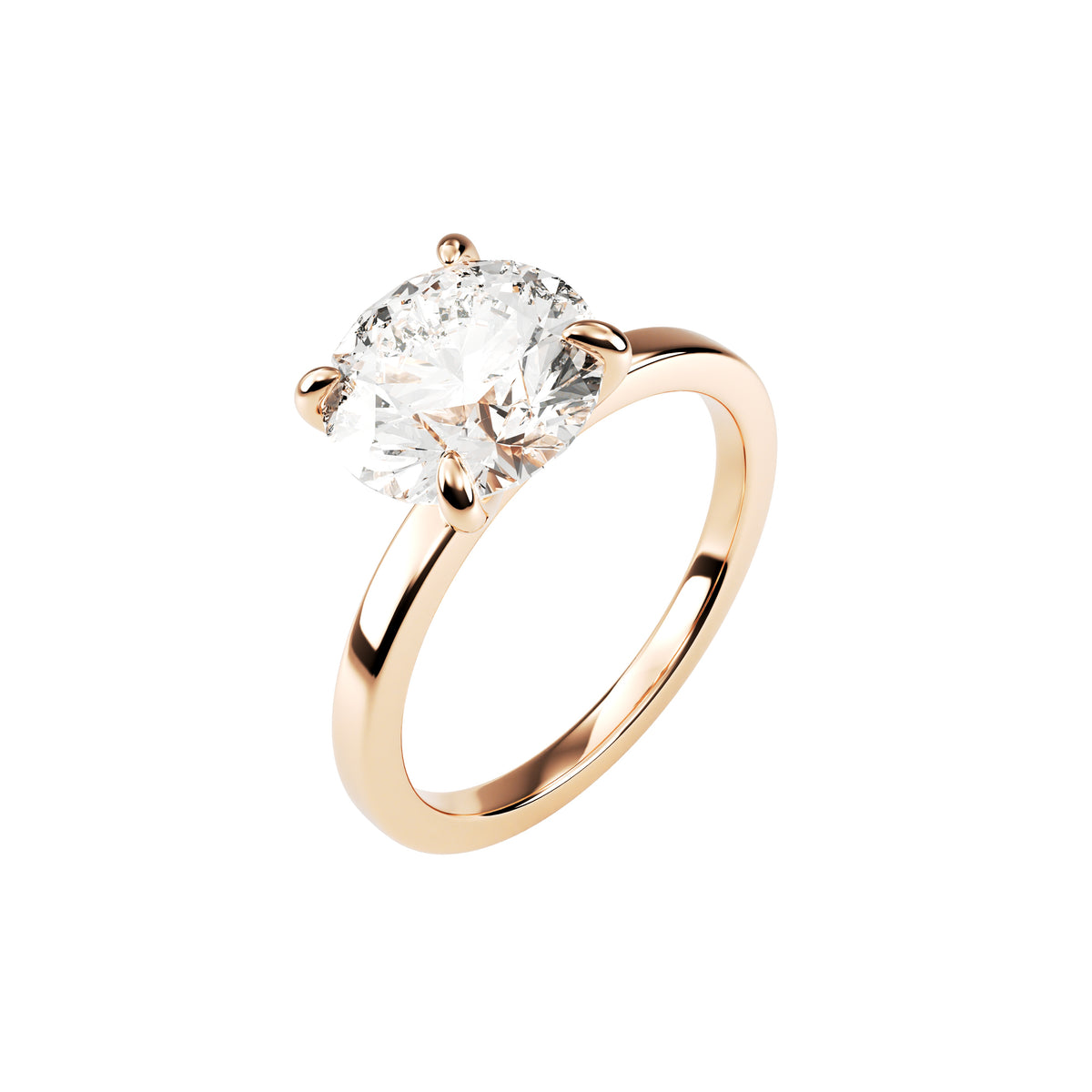 14k Rose Gold — Athena Ring