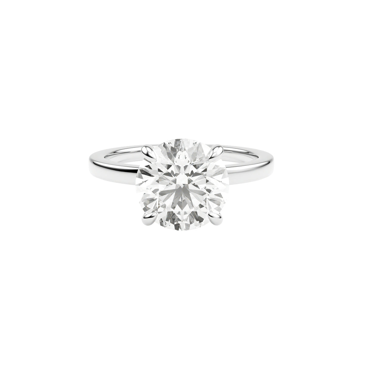 14k White Gold — Athena Ring