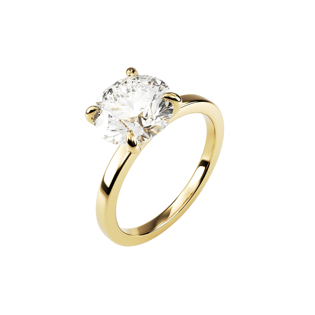 14k Yellow Gold — Athena Ring