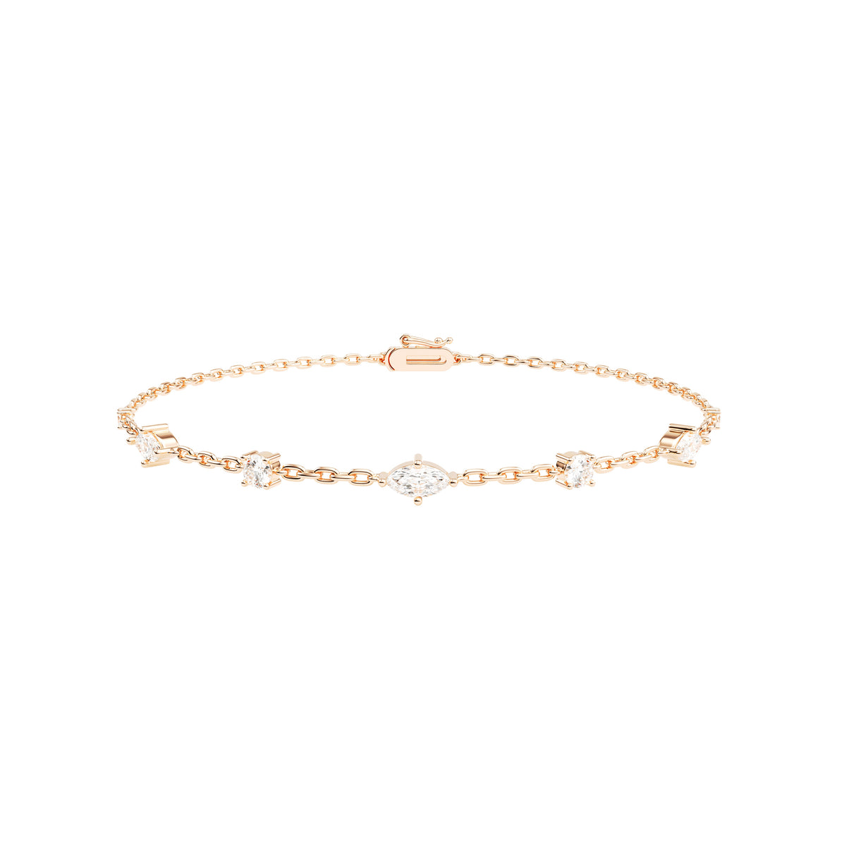 14k Rose Gold — Aria Bracelet