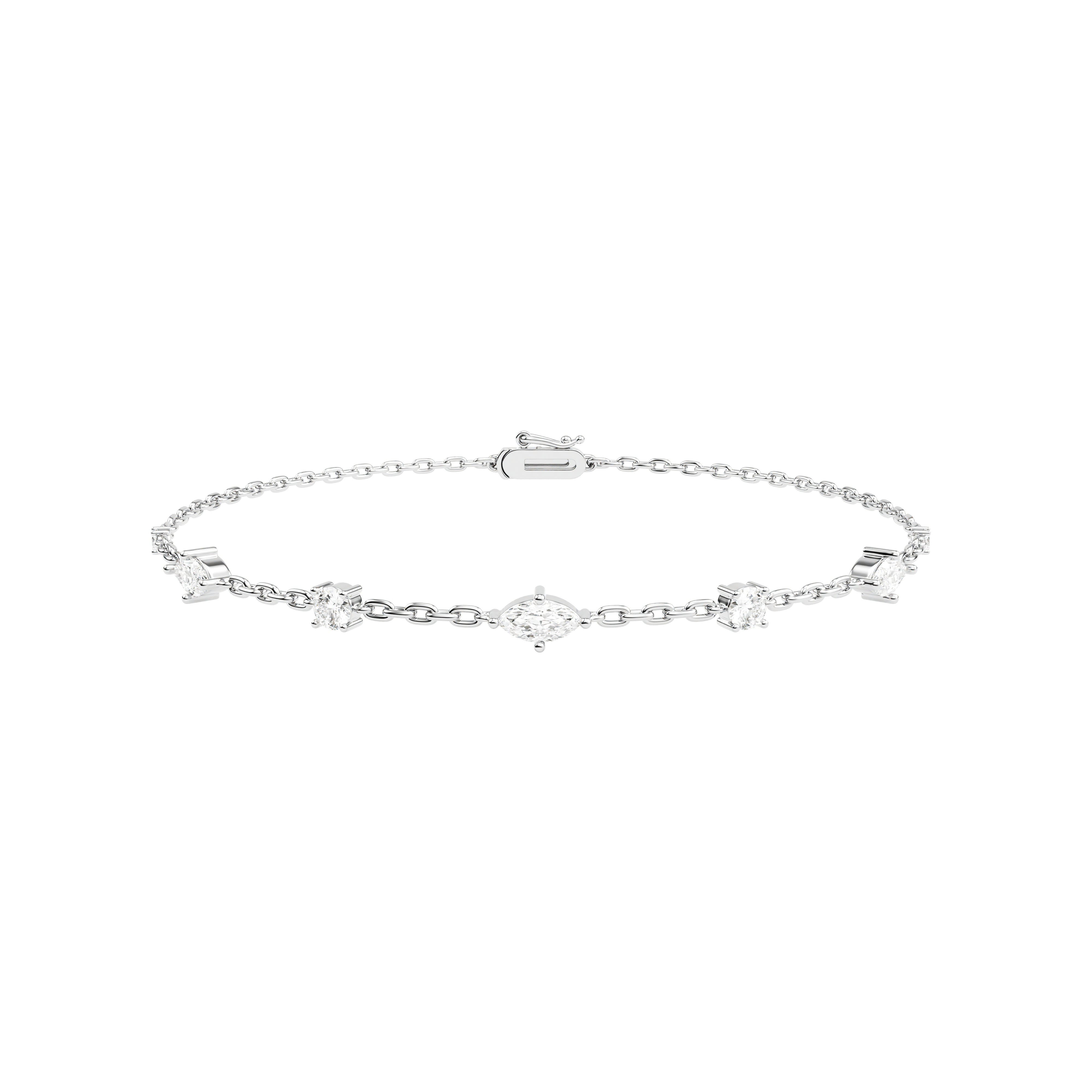 14k White Gold — Aria Bracelet
