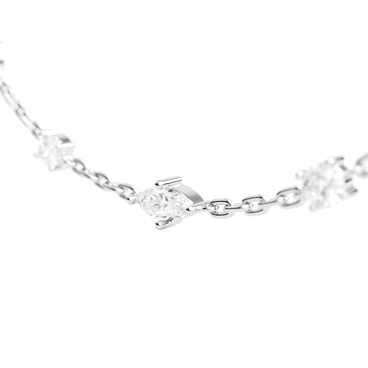 14k White Gold — Aria Bracelet