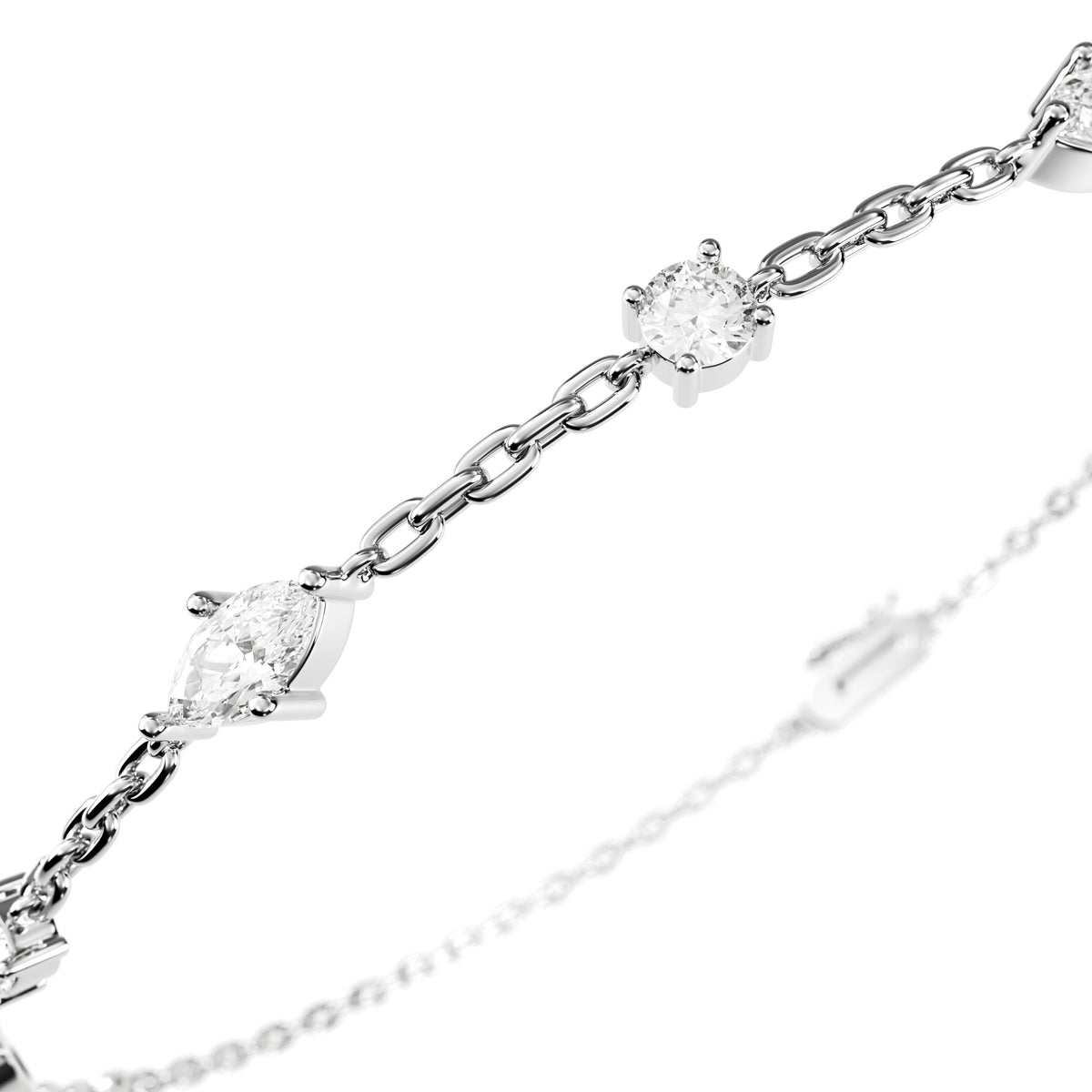 14k White Gold — Aria Bracelet