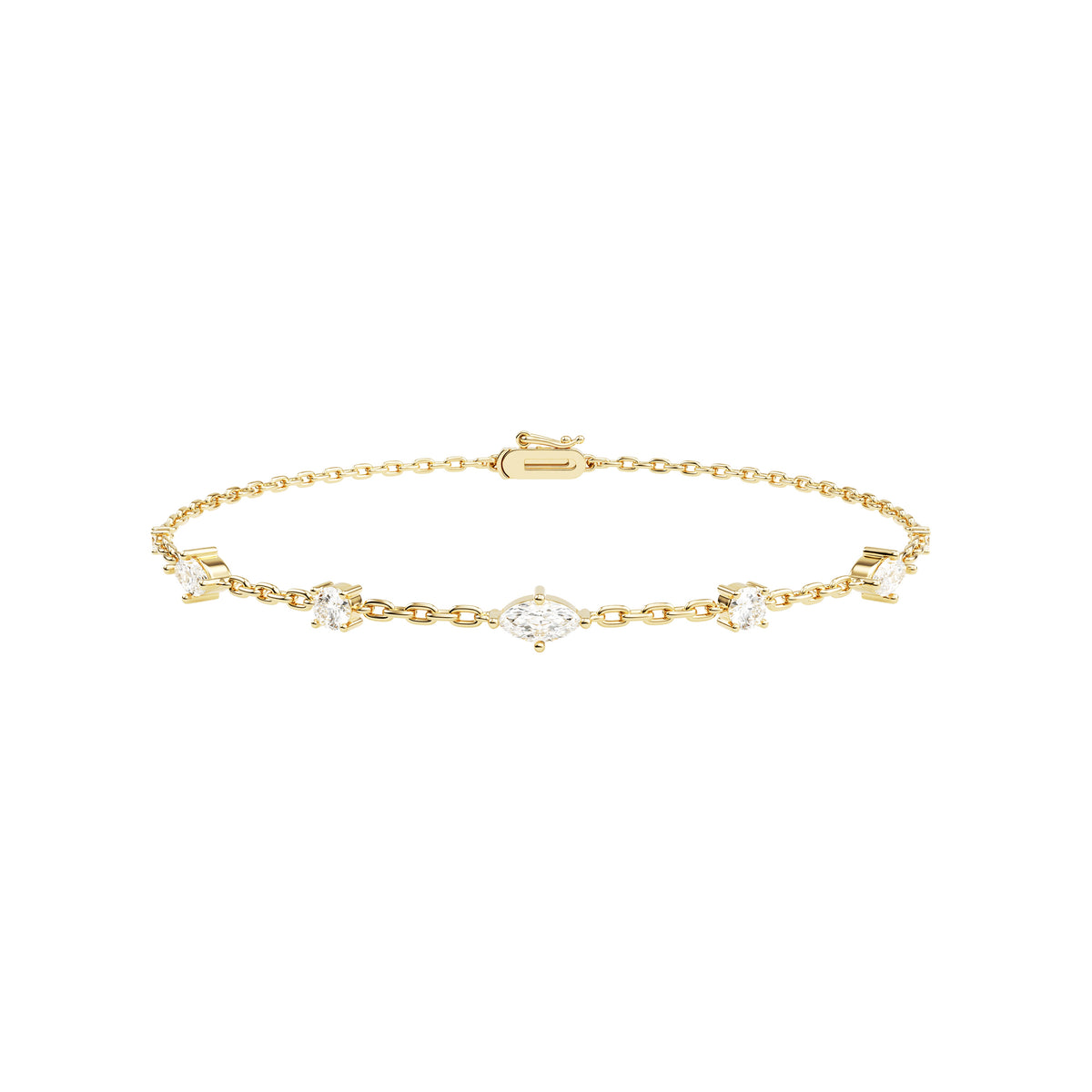 14k Yellow Gold — Aria Bracelet