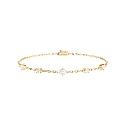 14k Yellow Gold — Aria Bracelet