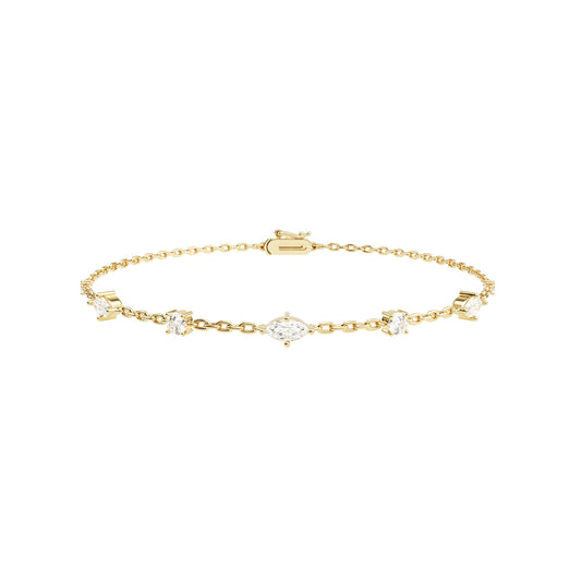 14k Yellow Gold — Aria Bracelet