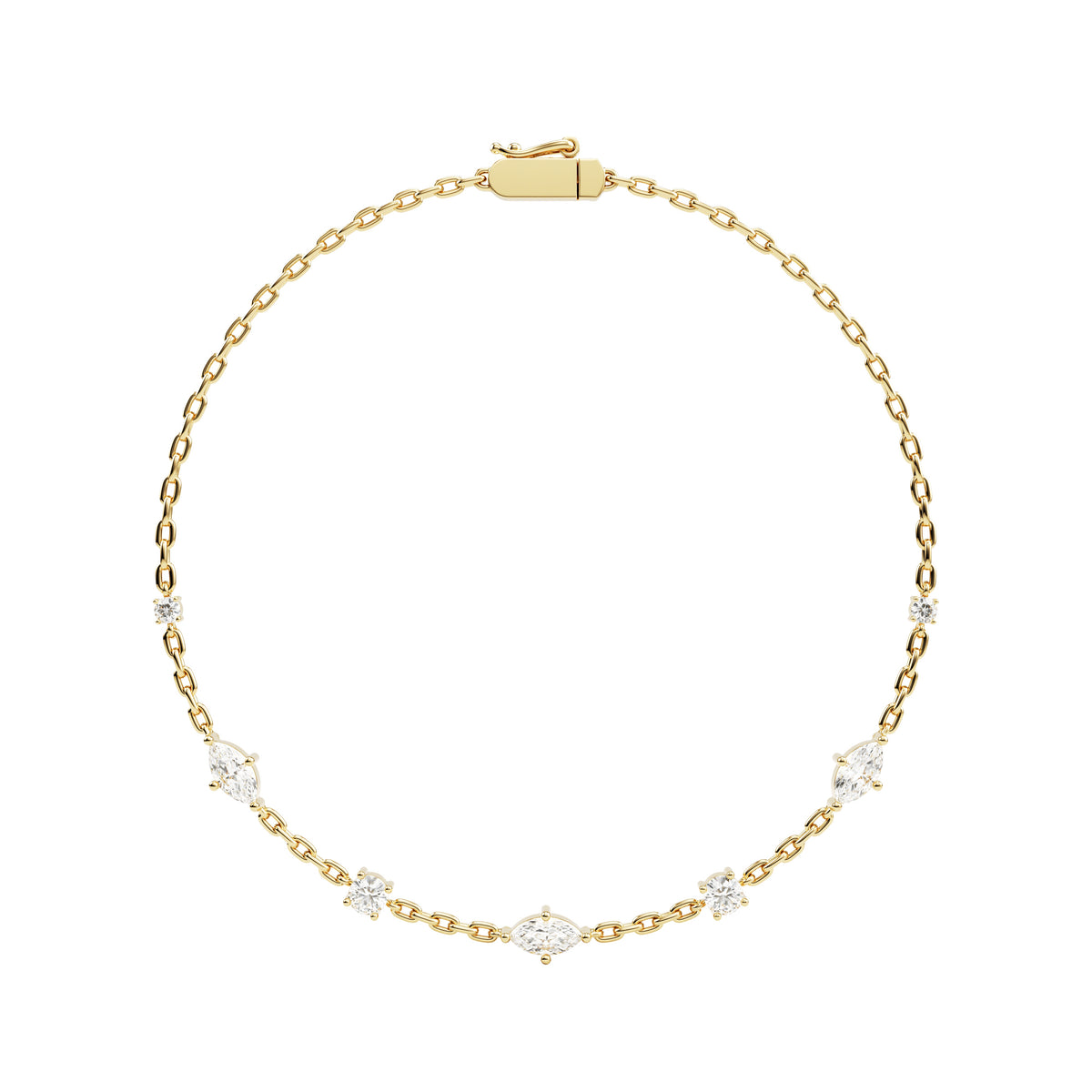 14k Yellow Gold — Aria Bracelet