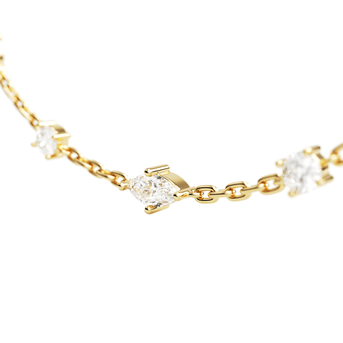 14k Yellow Gold — Aria Bracelet