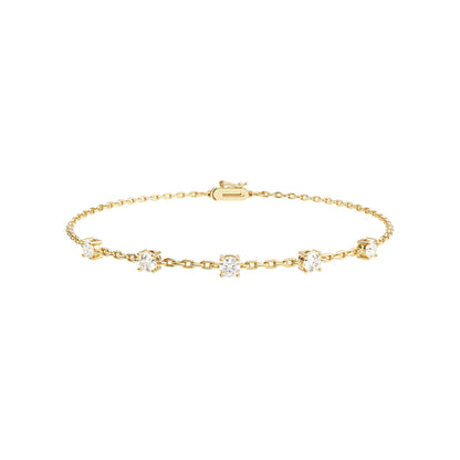 14k Yellow Gold — Constellation Bracelet