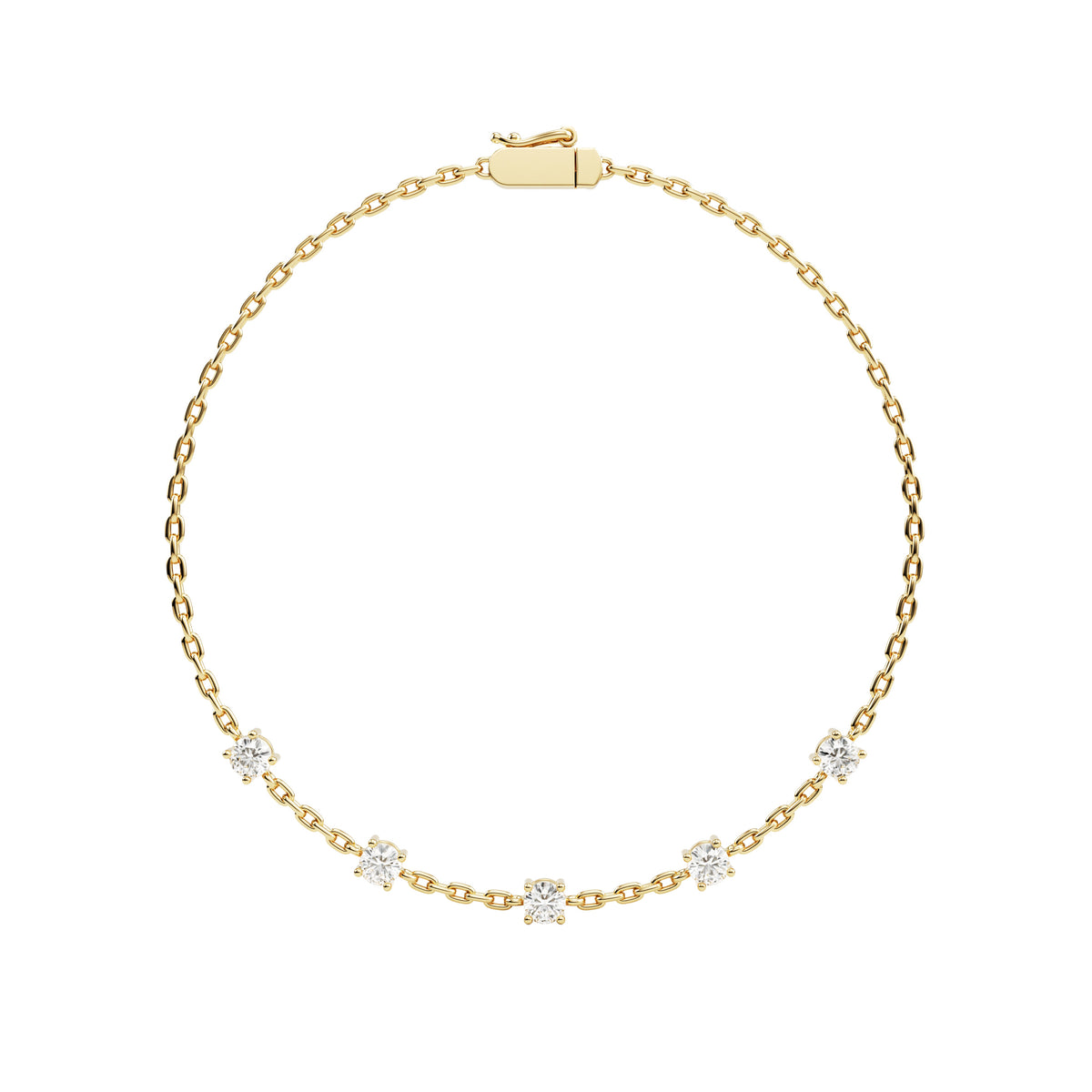 14k Yellow Gold — Constellation Bracelet