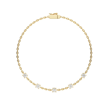 14k Yellow Gold — Constellation Bracelet