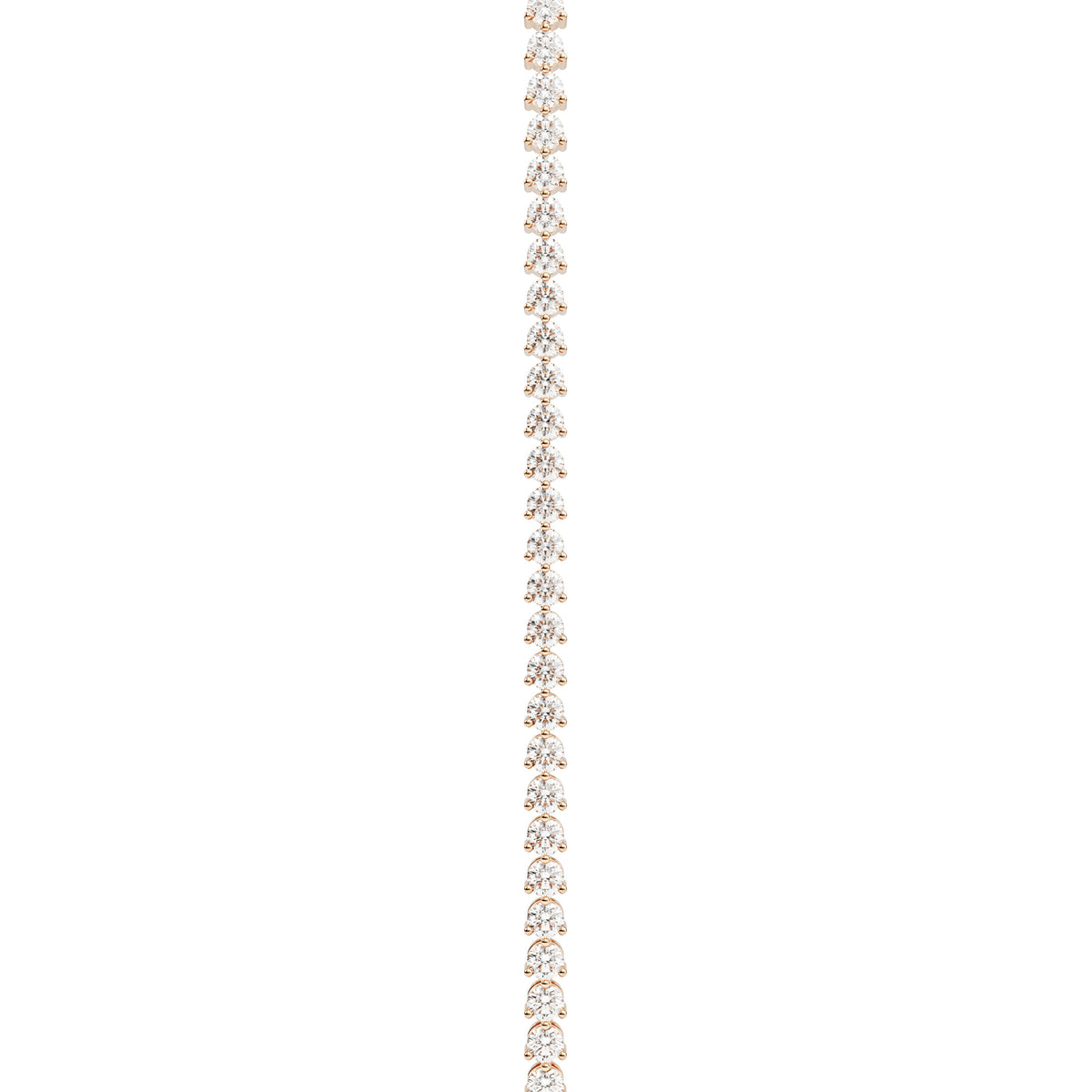 14k Rose Gold — Classic Tennis Bracelet