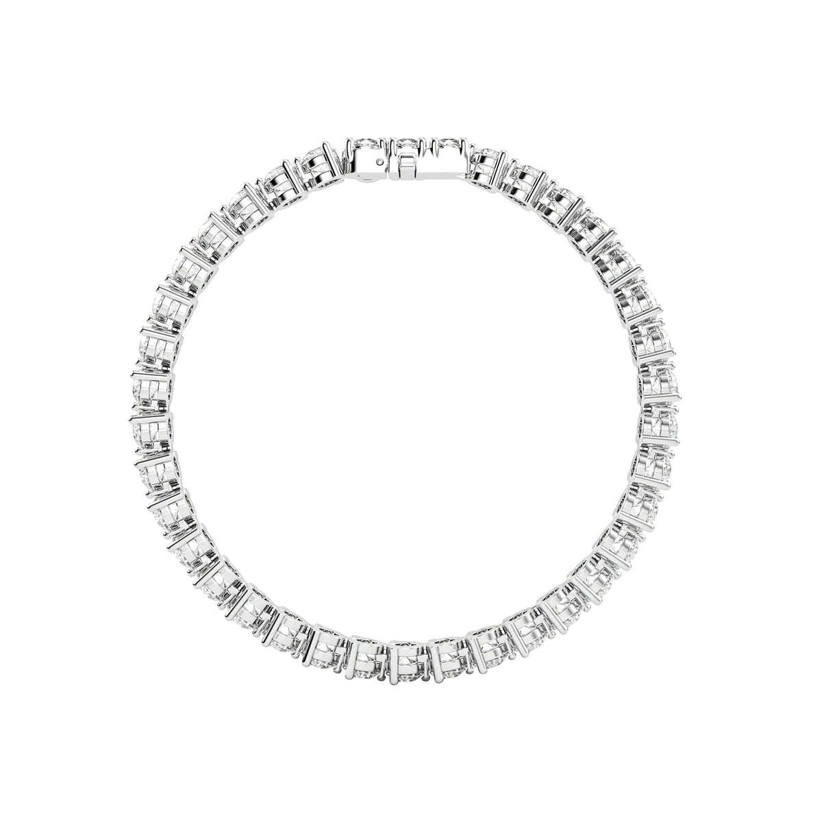 14k White Gold — Classic Tennis Bracelet