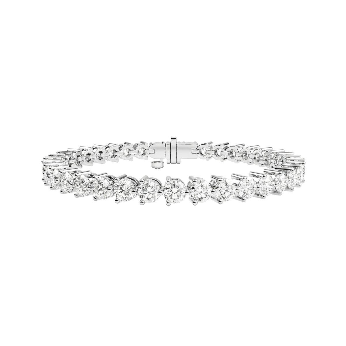 14k White Gold — Classic Tennis Bracelet