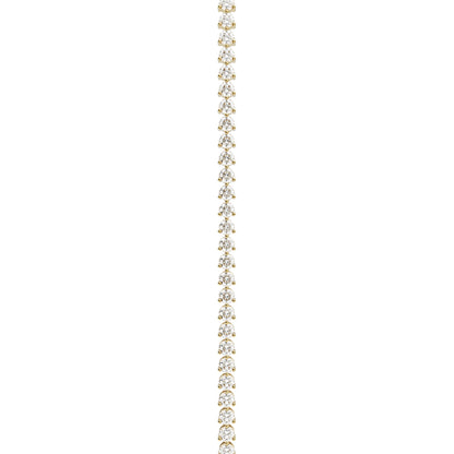 14k Yellow Gold — Classic Tennis Bracelet
