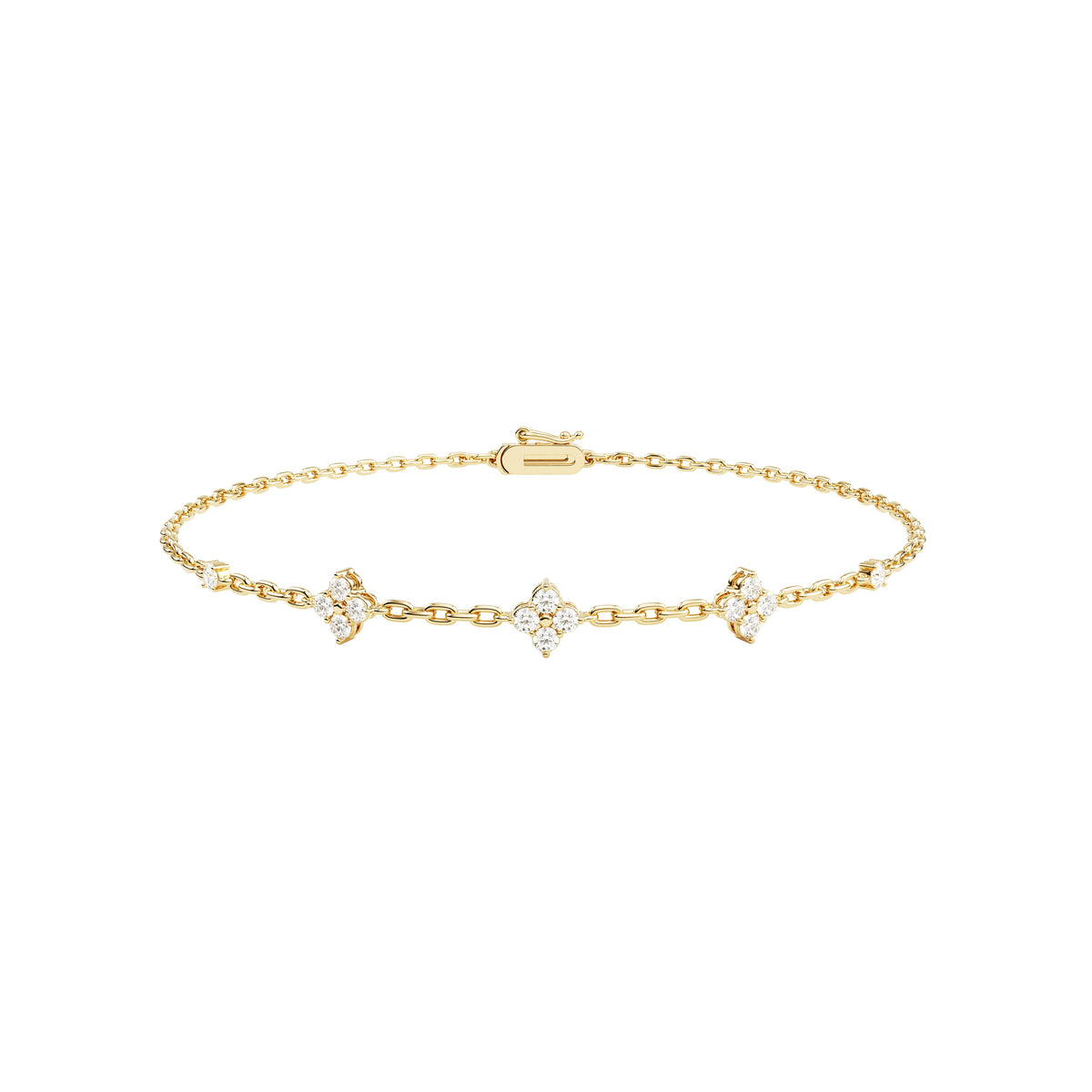 14k Yellow Gold — Windsor Bracelet