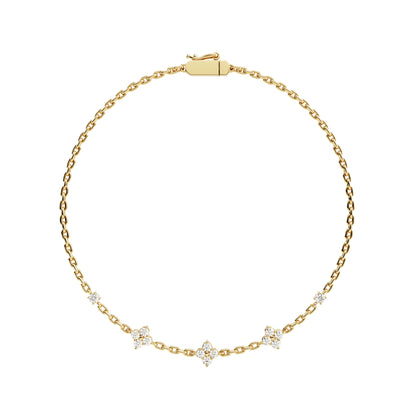 14k Yellow Gold — Windsor Bracelet
