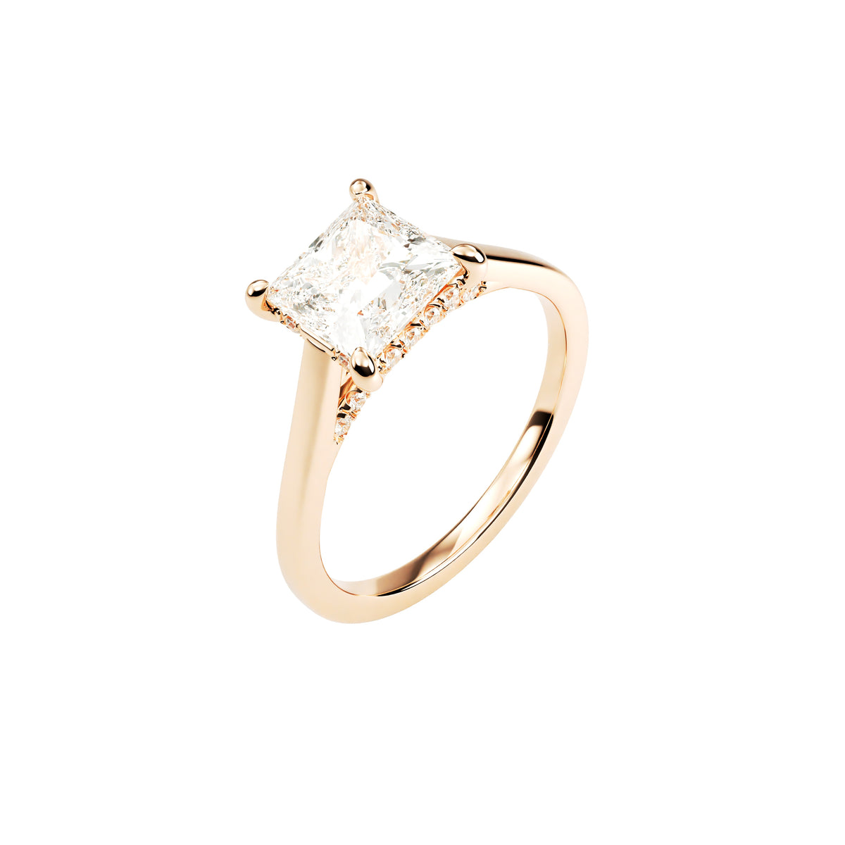 14k Rose Gold — Cadence Ring