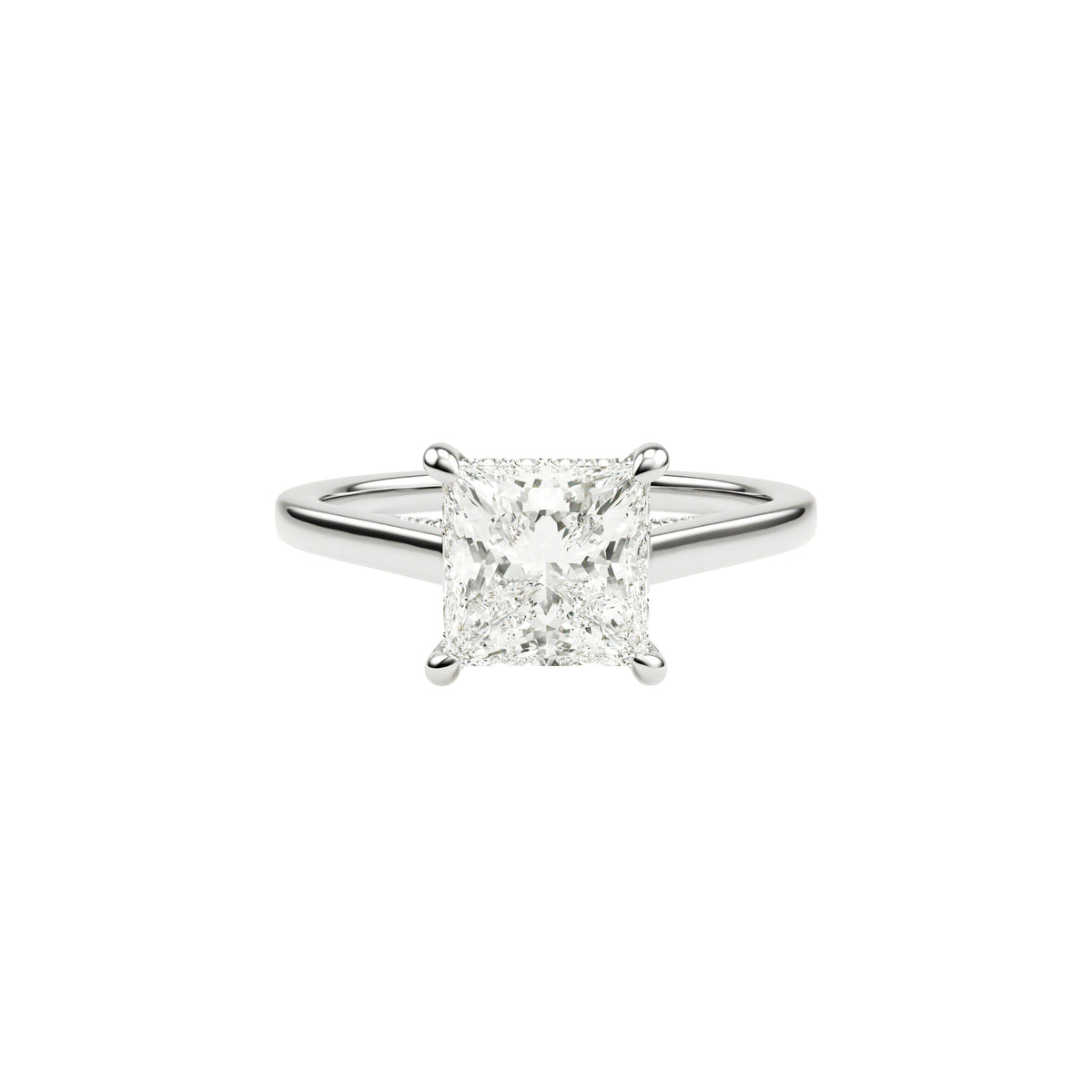 14k White Gold — Cadence Ring