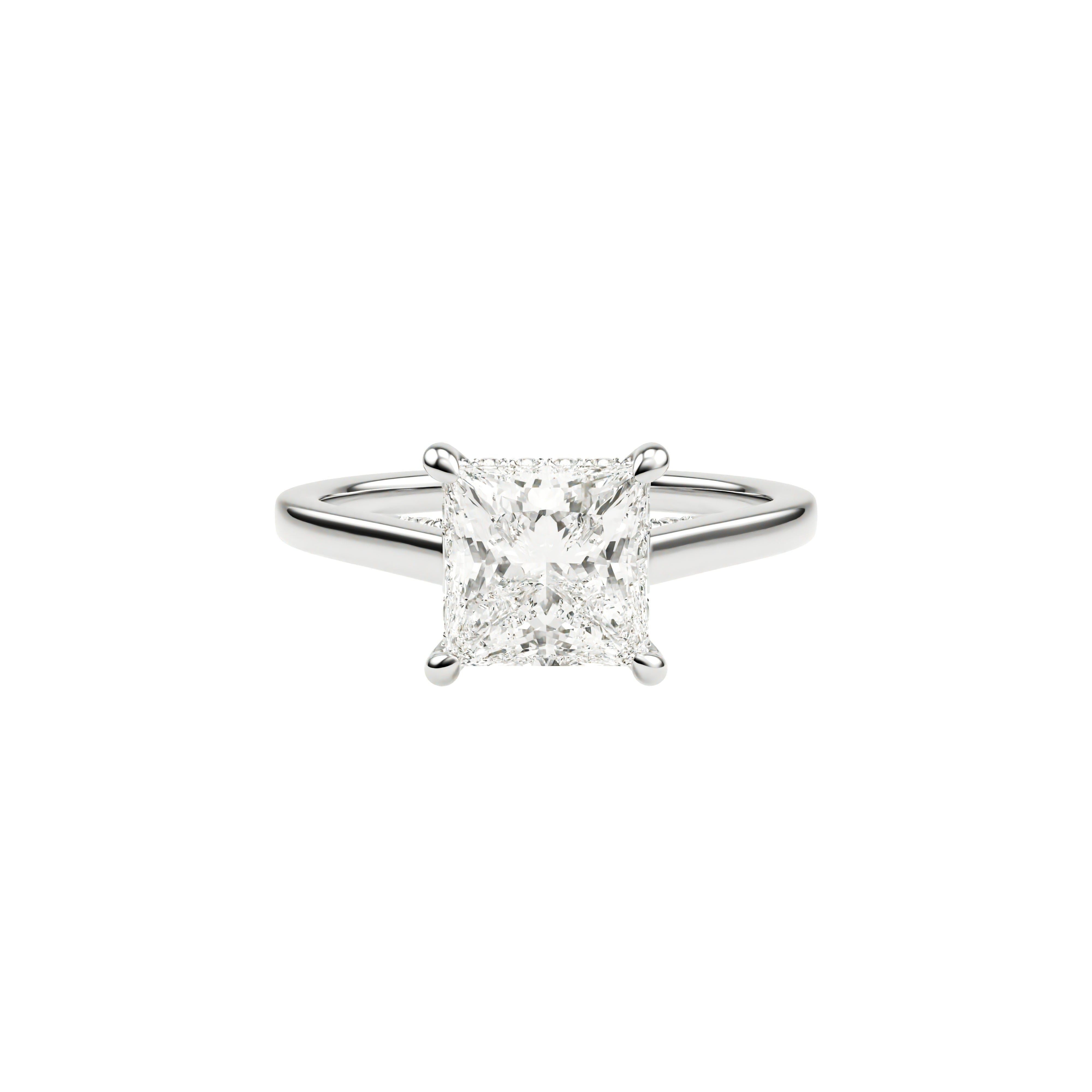 14k White Gold — Cadence Ring