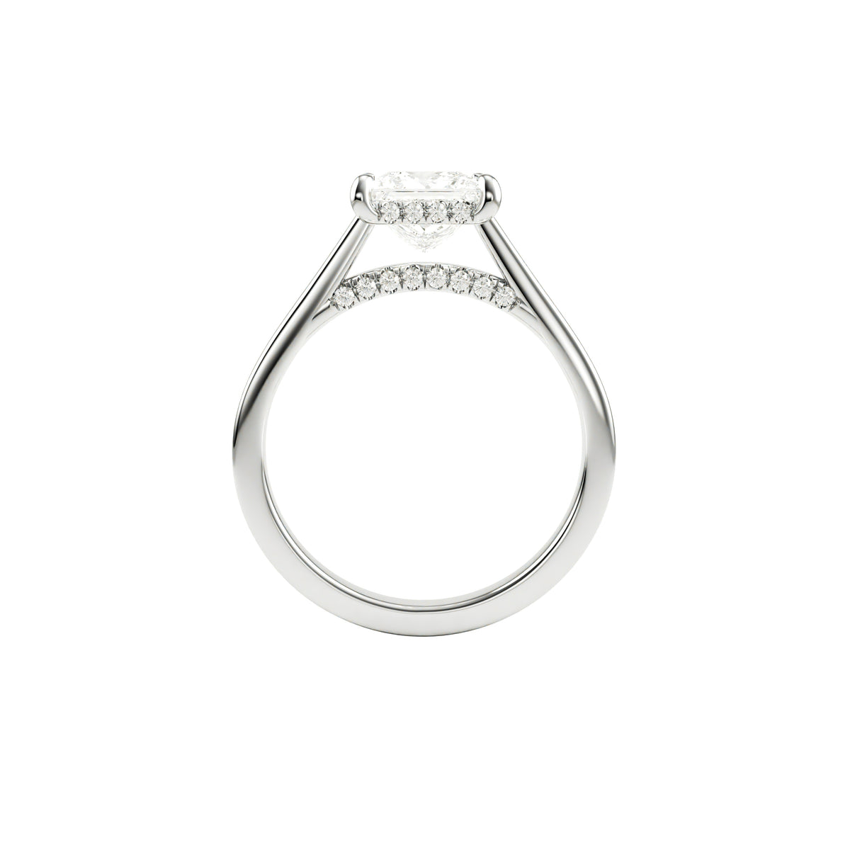 14k White Gold — Cadence Ring
