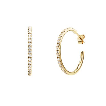 14k Yellow Gold — Harmony Earrings