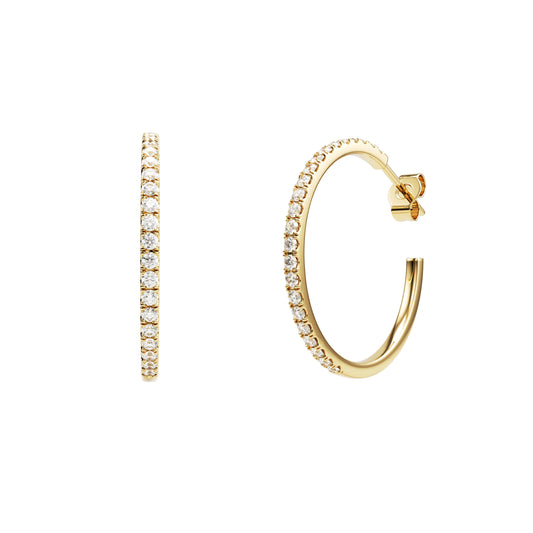 14k Yellow Gold — Harmony Earrings