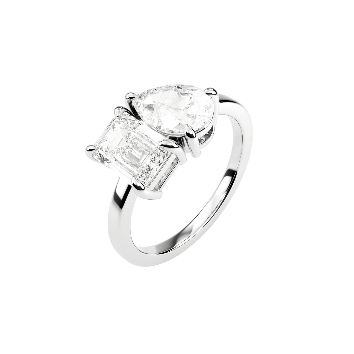 14k White Gold — Majestic Ring