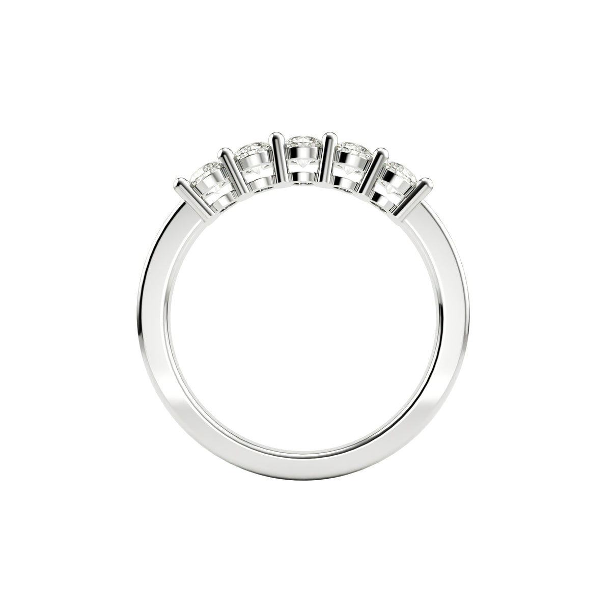 14k White Gold — Nova Ring