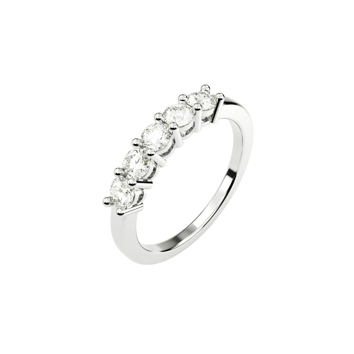 14k White Gold — Nova Ring