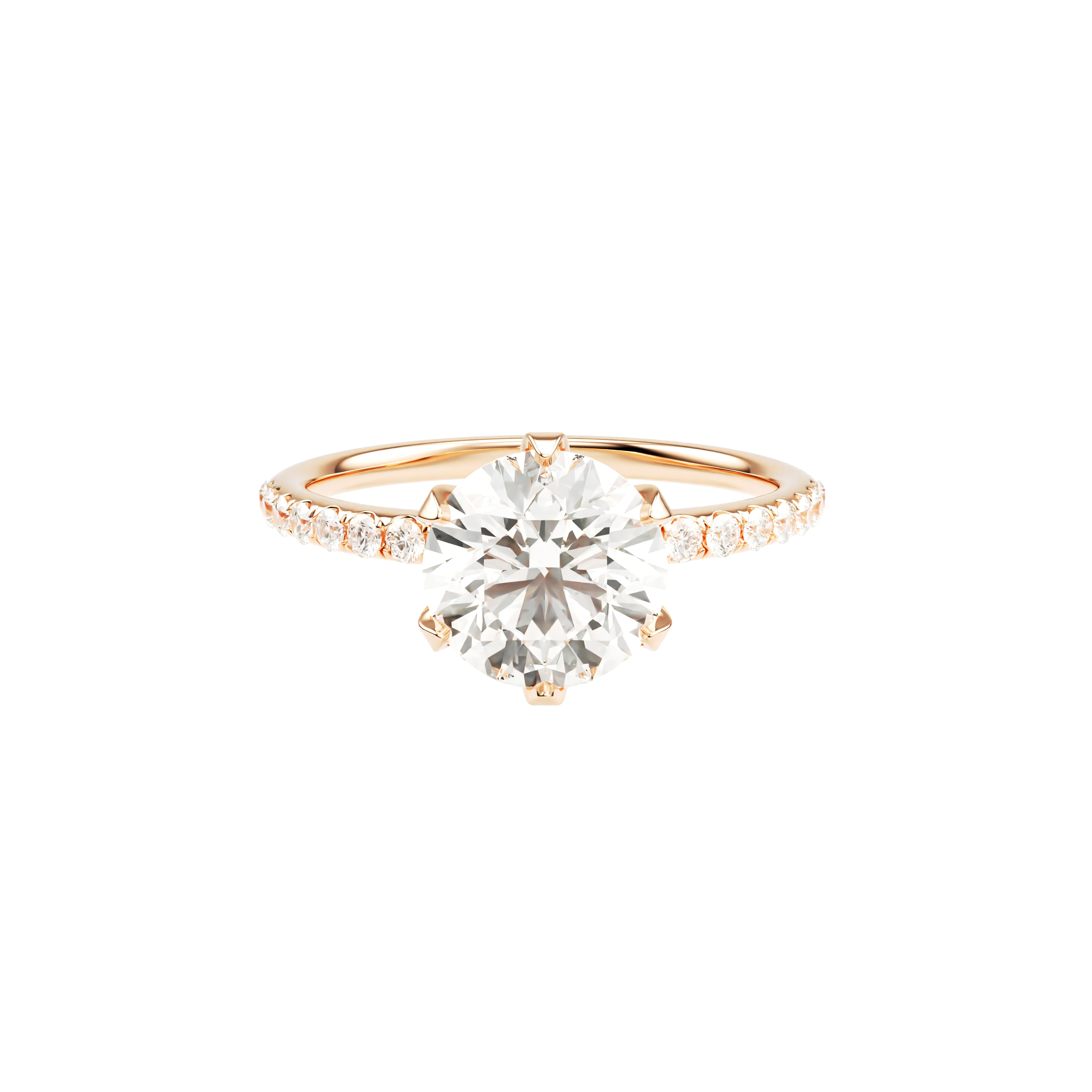 14k Rose Gold — Regency Ring